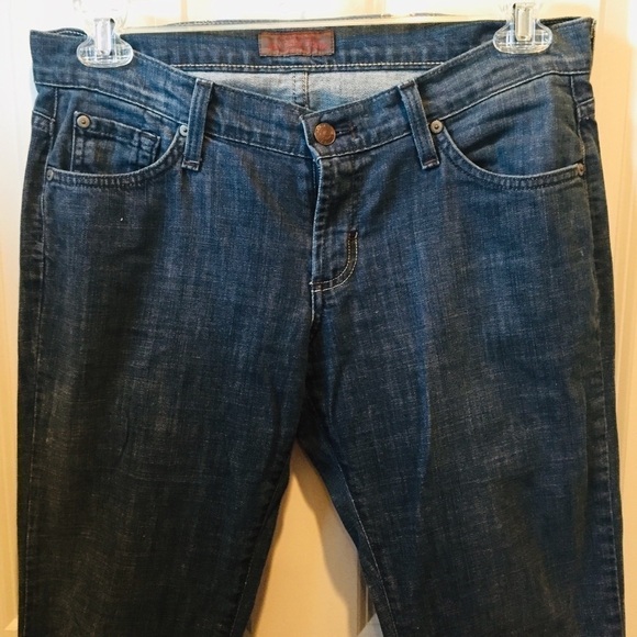 James Jeans | Dry Aged Denim Boot Cut Blue Jeans cured by Seun 30 - Picture 3 of 6